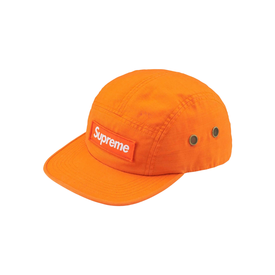 Casquette de camp militaire suprême orange   24FW