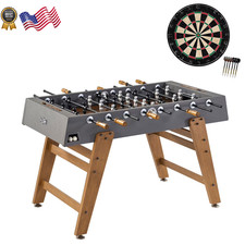Hall of Games Kinwood 56" Foosball Table with Bonus Dartboard FREE SHIPPING