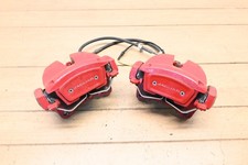16-20 Jaguar Xe Xf F-pace Front Right Left Brake Caliper Set Red Oem 16-20 Jaguar Xe Xf F-pace Front Right Left Brake Caliper Set Red Oem