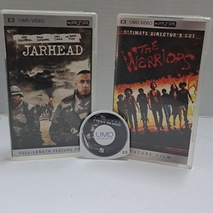 UMD Movie Lot for PSP -The Warriors-Jarhead-Frist Blood.