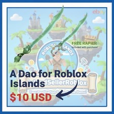 Roblox Islands Dao  FREE Rapier  FAST Digital Delivery  islandsellerroblox