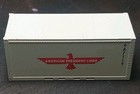 Walthers HO Scale 20' Smooth-Side Containers Lot of 2 APL & Compass Intermodal — photo 3