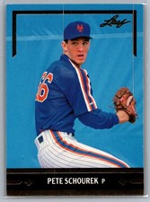 1991 Leaf #BC15 Pete Schourek Gold Rookies