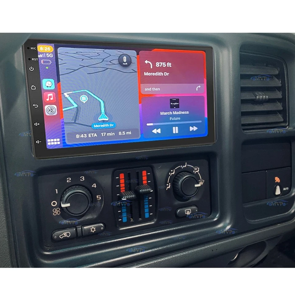 Android 15.0 CarPlay For GMC Sierra 1500 2500 2003-2006 Car Radio GPS FM Stereo Foto 3 de 4