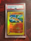 2002 POKEMON EXPEDITION 40/165 CHARIZARD REVERSE HOLO PR PSA 1