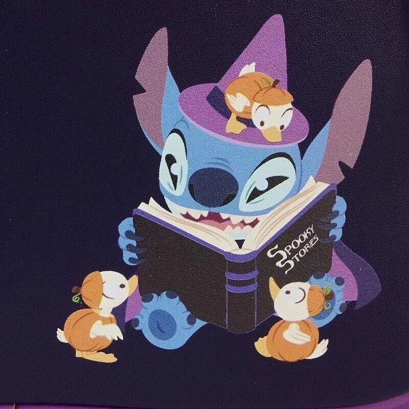 Loungefly Disney Stitch Spooky Stories Halloween Glow Mini Backpack Exclusive image 7