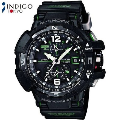 Casio G-Shock GRAVITYMASTER GW-A1100-1A3JF SKY COCKPIT Radio Solar 53.8mm Watch