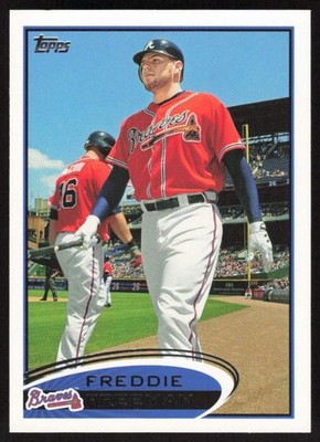 2012 Topps Freddie Freeman #215 Atlanta Braves
