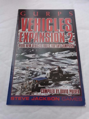 GURPS FAHRZEUGE ERWEITERUNG 2 - RPG ROLLENSPIEL BUCH 2002 STEVE JACKSON SPIELE
