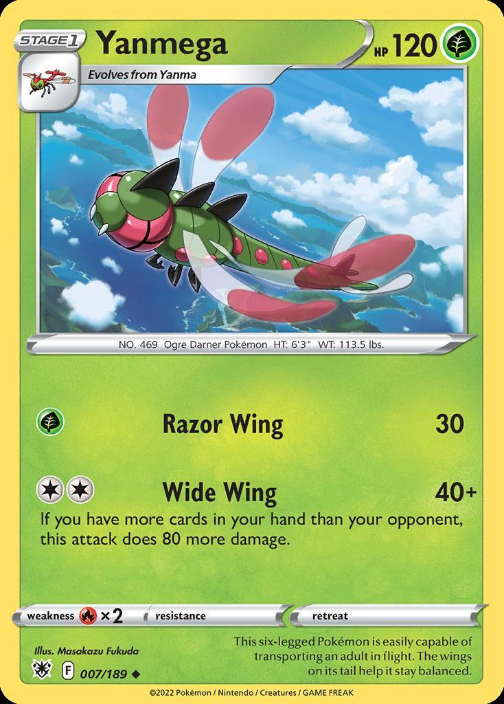 Pokemon Yanmega (7/216) Astral Radiance NM