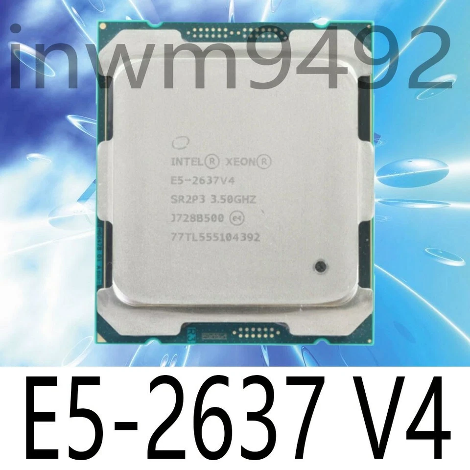 Intel Xeon E5-2637 V4 LGA2011-3 Server CPU Processor SR2P3 Quad Core 3.5GHz - image 1 of 1
