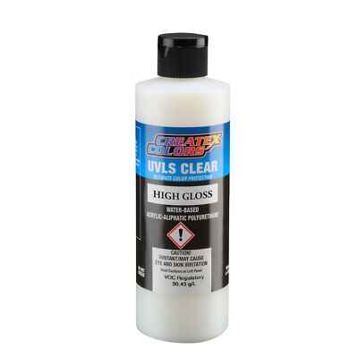 Createx 4053  High GLoss Ultra-Violet Light Stabilizer Clear by SprayGunner