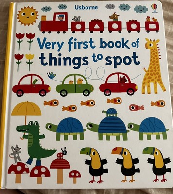 Very First Book of Things to Spot - Board book By WATT, FIONA - ACCEPTABLE