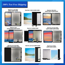 US LCD Display Touch Screen For iPad Pro 11 12.9 iPad Air 2/3/4/5 mini 4 5 6 Lot
