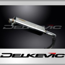 BMW K1200R Sport 2005-2009 420mm Tri-Oval Stainless Exhaust Silencer Can Kit