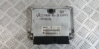 Opel Vectra B 2.0 DTi Engine Control Unit ECU 0281001634 90569348 ID50819