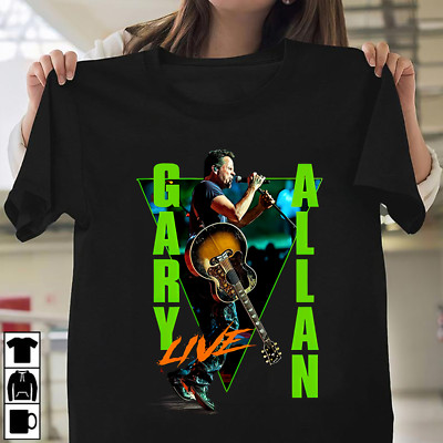 Hot Gary Allan live Size S-5XL T Shirt Cotton Men women MR451
