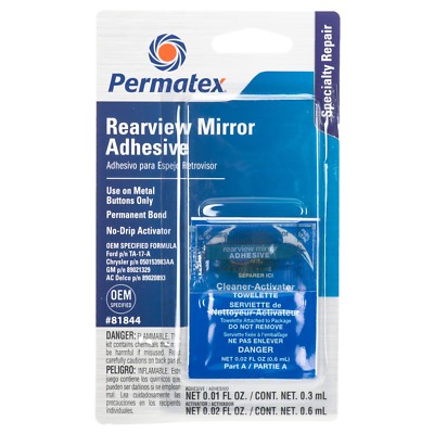 JEEP DODGE CHRYSLR RAM FIAT REAR VIEW MIRROR ADHESIVE GLUE NEW MOPAR 5015983AD