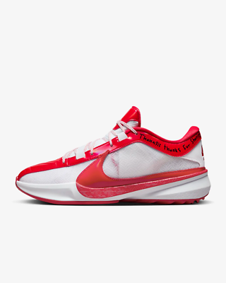 Nike Men's Zoom Freak 5 ''All-Star'' Red/White Basketball Shoes