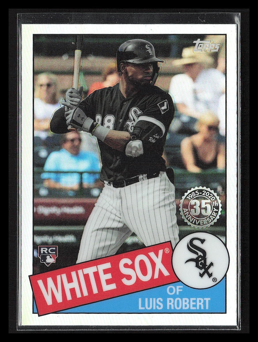LUIS ROBERT 2020 Topps Chrome Refractor #85TC-17 WHITE SOX