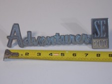 Vtg 1975 76 77 78 79 Dodge Adventurer Se 200 Truck Vehicle Emblem Badge 4033340 Vtg 1975 76 77 78 79 Dodge Adventurer Se 200 Truck Vehicle Emblem Badge 4033340
