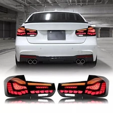 LED Tail Lights For BMW M3 F30 F35 F80 Sedan 2013-2018 3-Series GTS Rear Lights