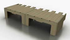 Sliding Camper Van Bed Storage 1600mm  (BED-083) - VW Caddy