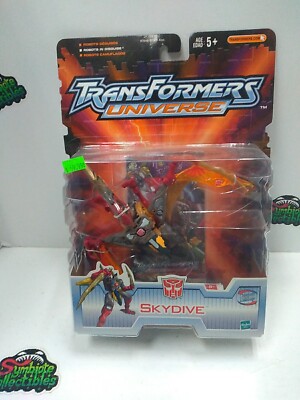 Transformers Universe Robots in Disguise Skydive with CD New Factory Sealed 2003
