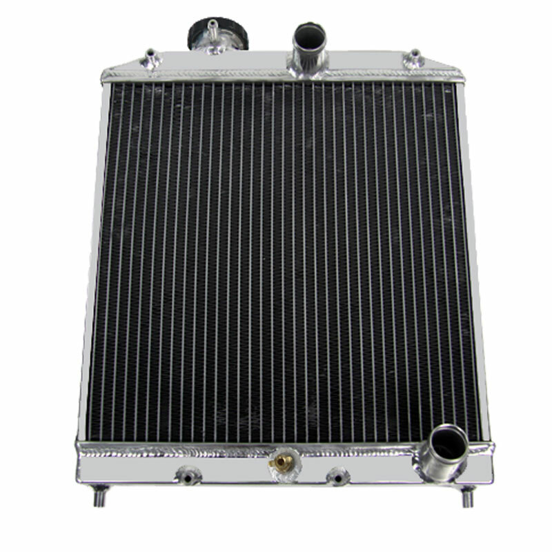 4 ROW Aluminum Radiator For 1992-2001 HONDA CRX Civic Del Sol/Acura ...