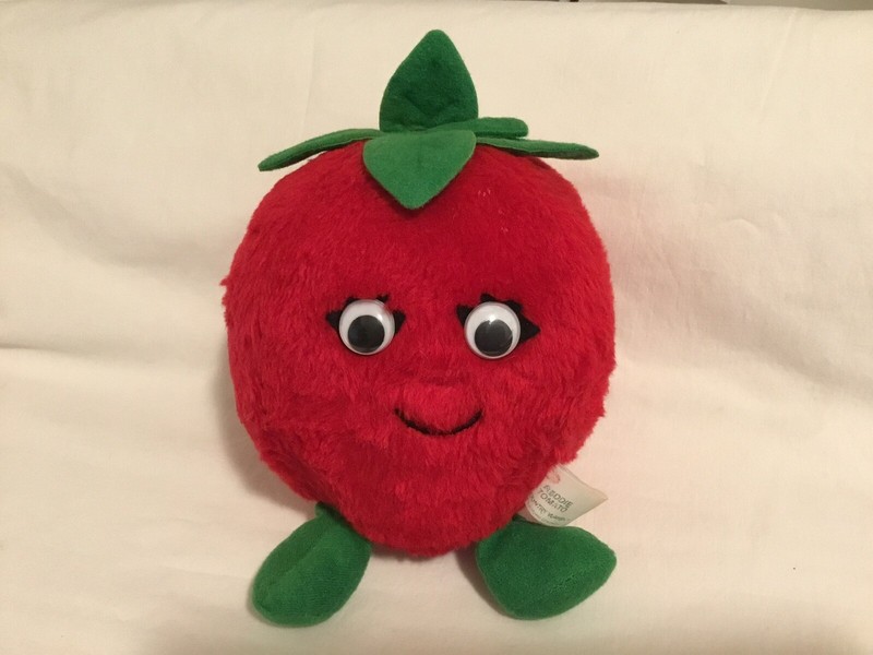 1982 Del Monte "Reddie Tomato" Country Yumkins Plush Stuffed Animal 8"