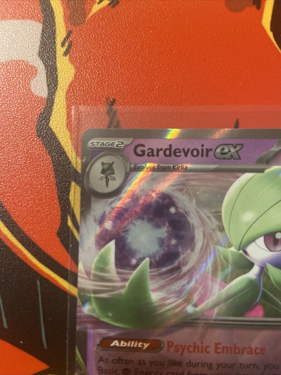 GARDEVOIR ex 086/198 SCARLET AND VIOLET POKEMON-RARE HOLO- MINT - PACK  FRESH