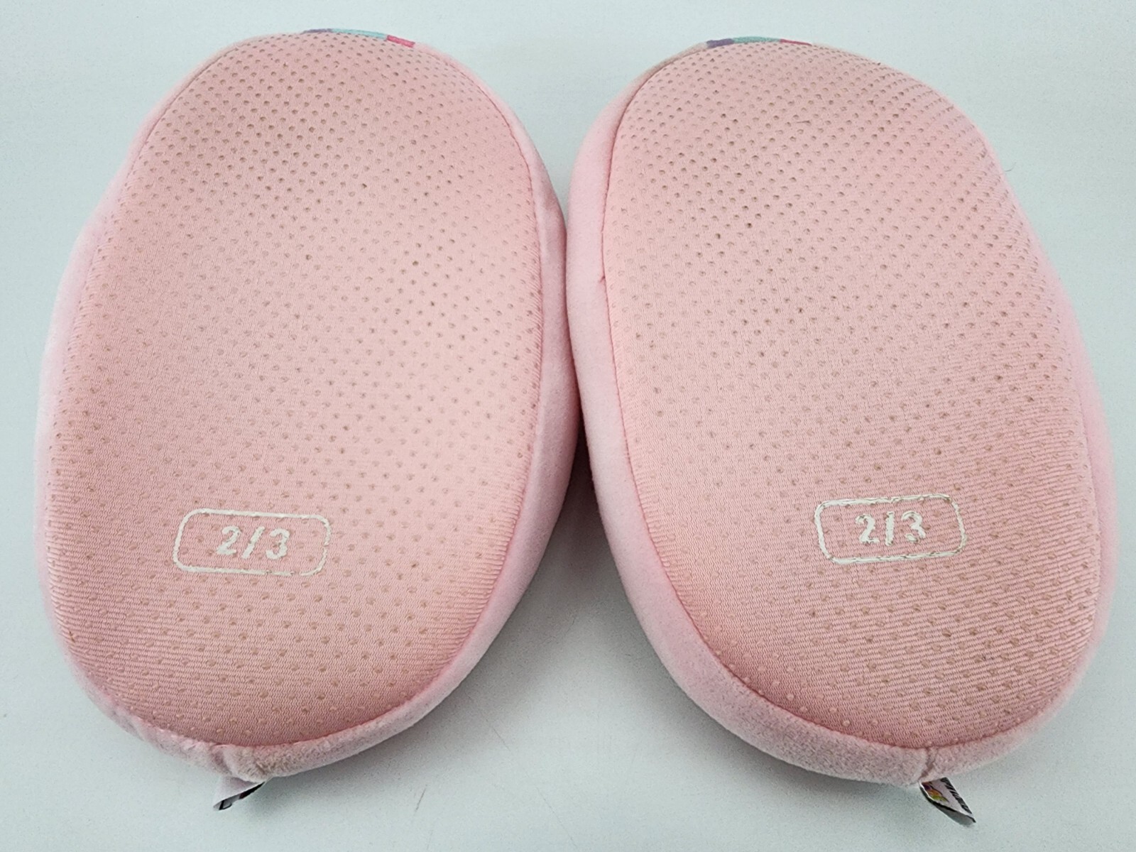 PANTOFOLA D’ORO SQUISHMALLOW PANTOFOLE UNICORNO ROSA TAGLIA 2 3 Corno d'oro (A4)