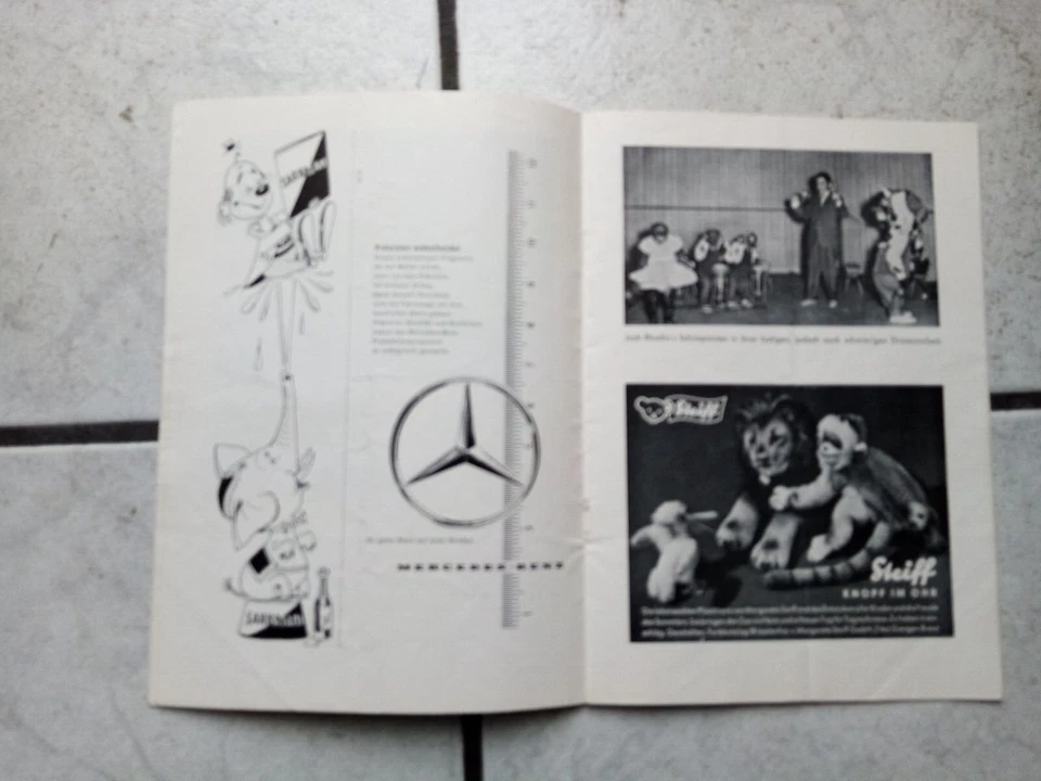 Circus Sarasani Programm/Infoheft ( altes original Heft) aus den 60 er Jahren - Bild 2 von 2