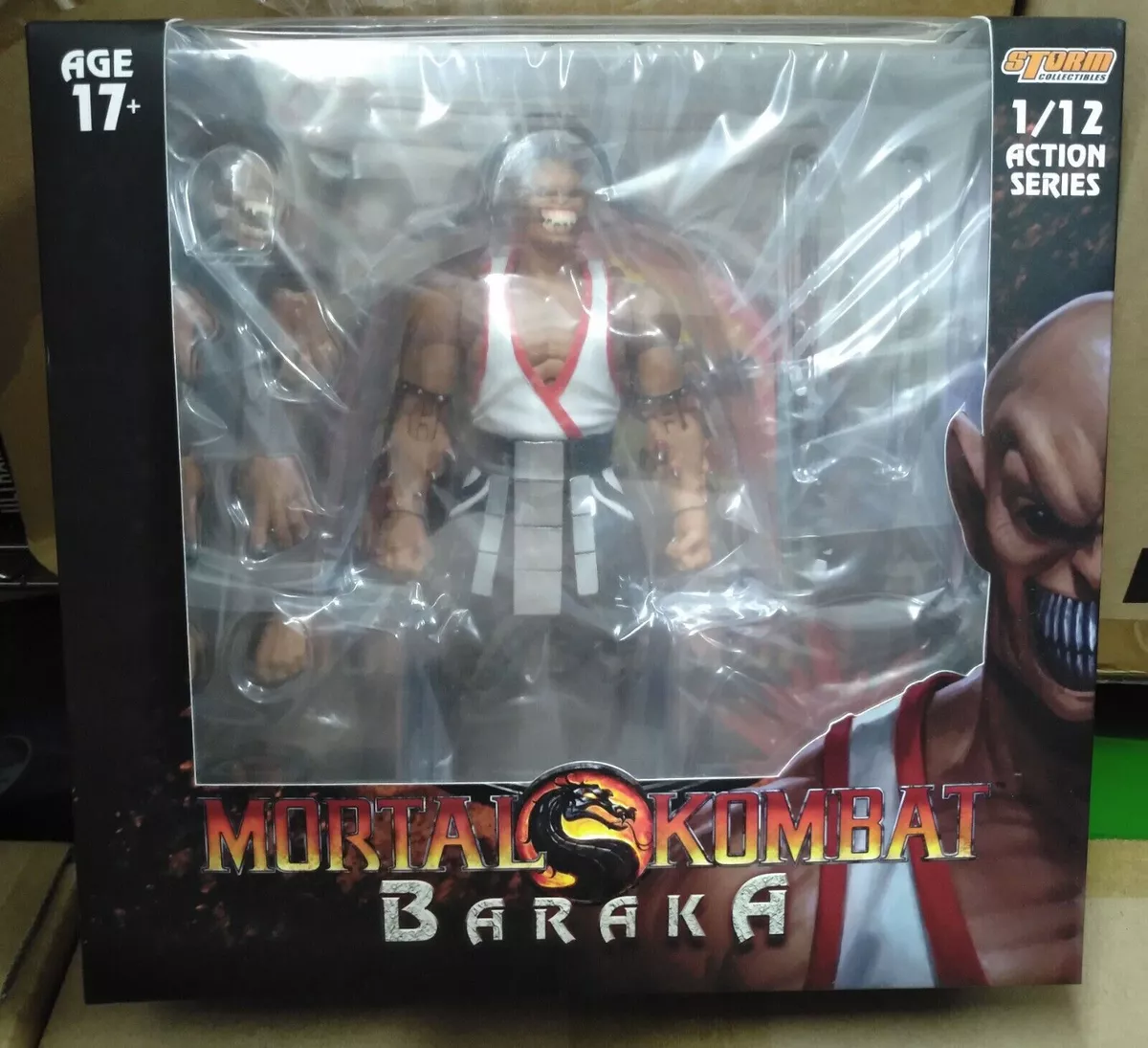 Mortal Kombat Baraka Action Figure Storm Collectibles 1/12 Action