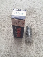 NOS Tung-Sol 12EG6 Vacuum tube