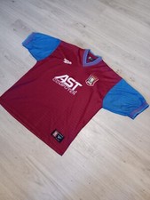 Aston Villa 1997/1998 ORIGINAL Reebok Vintage Rare Soccer Jersey XL