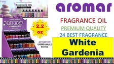 Aromar Aromatherapy Essential Fragrance 100% Concentrated Oil 2.2 WHITE GARDENIA