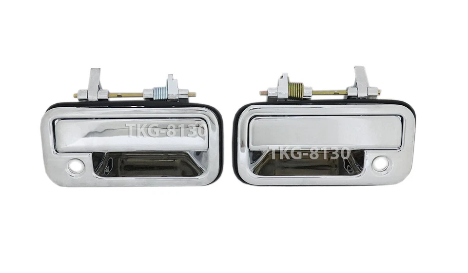 1 par de manijas de puerta delantera exteriores cromadas para camioneta Isuzu TF TFR 1989-1994 Foto 2 de 4