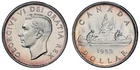 1952 $1 Canada Voyageur FWL Silver Dollar PCGS MS63