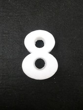 NUMERO NUMERI CIFRA CIFRE POLISTIROLO DA DECORARE "8"