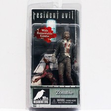 NECA Resident Evil Zombie & Dog 10th Anniversary 7" Action Figure Removable Limb