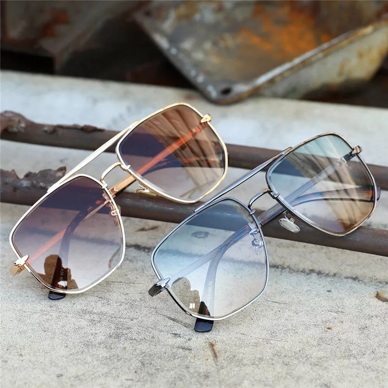 Classic Vintage Sunglasses for Women Men Retro 70s Stylish Square Glasses  Shades