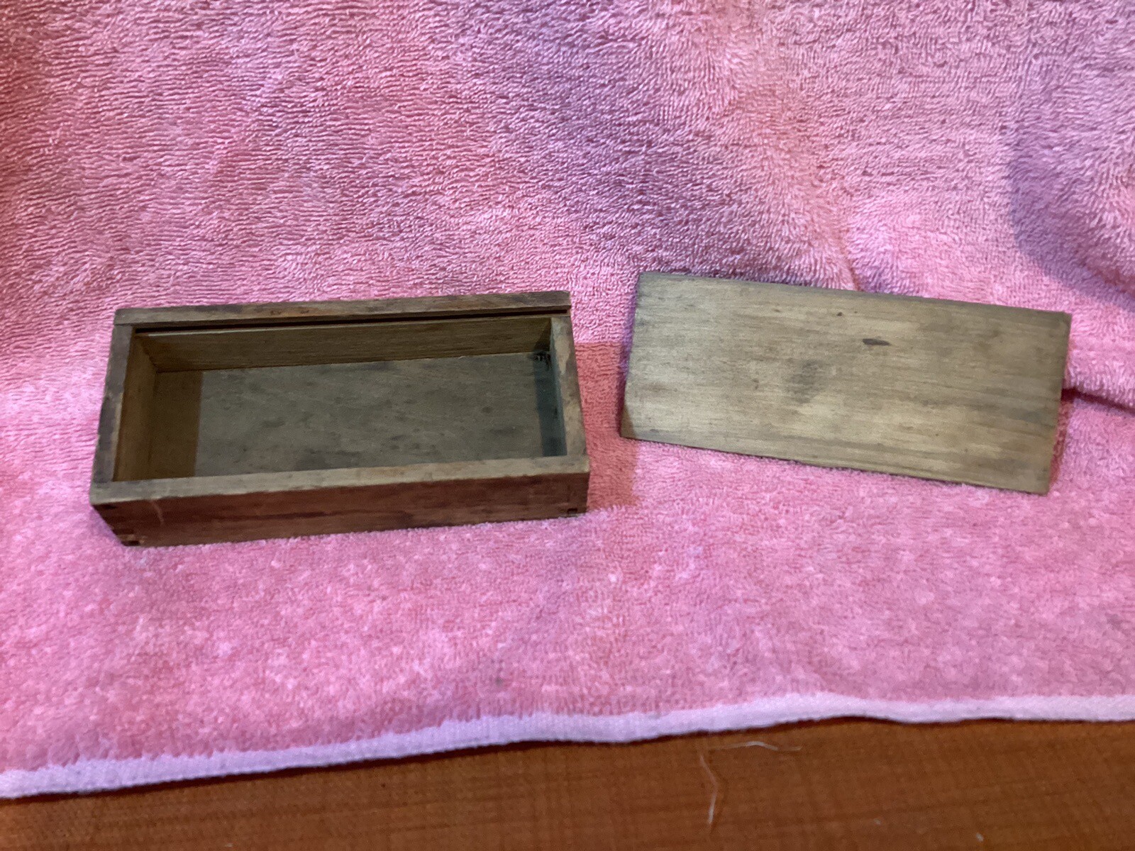 Vintage Starrett Micrometer Original Wood Box Athol, MA ( Box Only