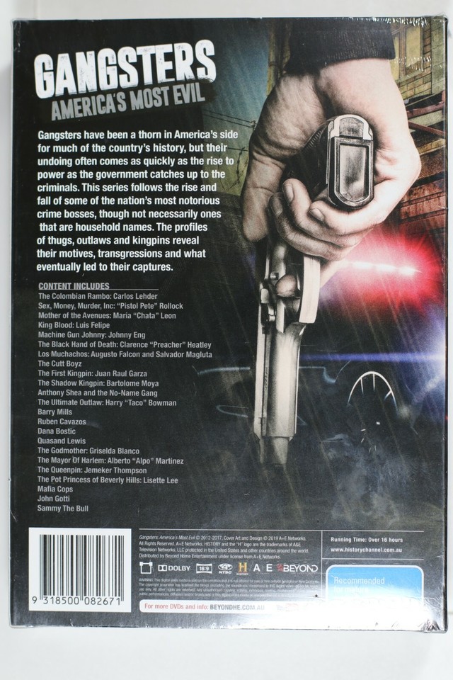 Gangsters - America's Most Evil (6 Disc Set) Region 4 DVD New Sealed | eBay