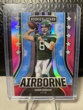 Aaron Rodgers 2023 Panini Rookies & Stars Airborne Pink /75 #AI-25 Jets