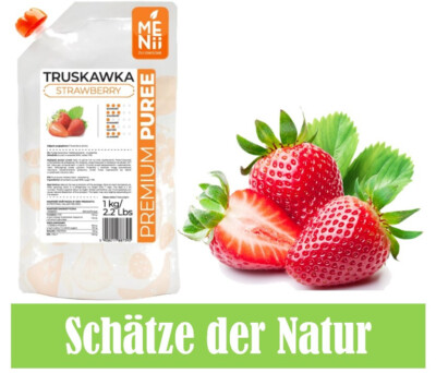Erdbeere Püree Cocktails Drinks Desserts  Eiscreme Kuchen Gastronomie Kuchen 1KG
