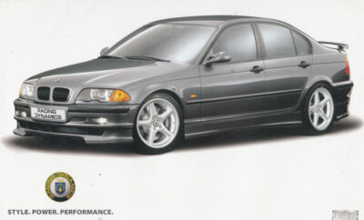 RACING DYNAMICS - SIDE SKIRT SET fiberglass-GFK for Bmw 3 (E46)