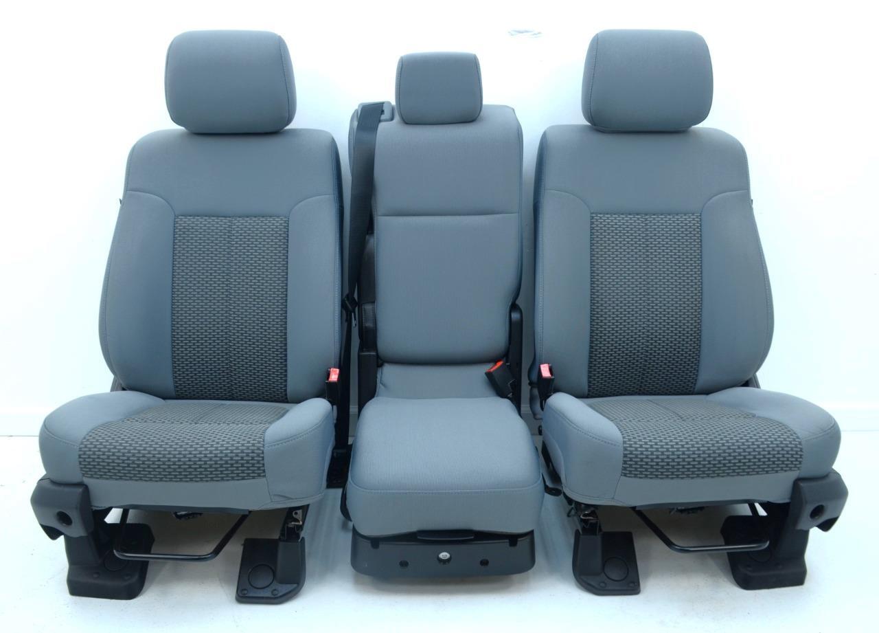 2011 2012 2013 2014 2015 FORD SUPER DUTY F250 F350 FRONT CLOTH SEATS