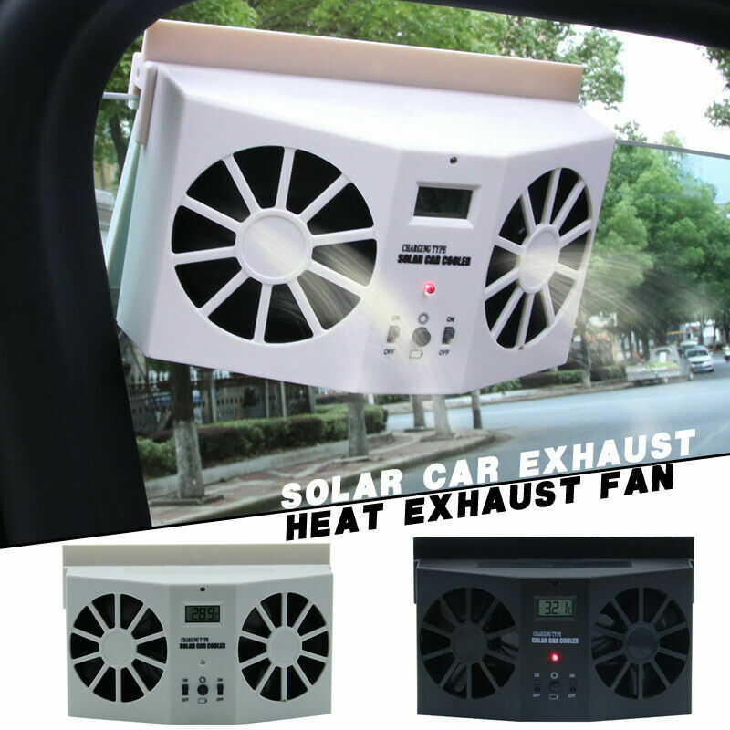 solar car cooling fan