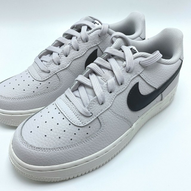 Nike Air Force 1 (GS) Youth's Sneakers shoes Vast Grey/Black-White 596728-038 for sale online